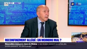 Reconfinement à Lyon: "il faut le faire mais ça commence à être un peu long" selon Gérard Collomb