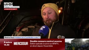 Colère des agriculteurs: un nouveau blocage installé sur l'A64 au niveau de Toulouse
