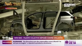 Info RMC: une plainte collective déposée contre le géant de l'automobile Stellantis