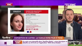 Disparition de Justine: la famille entre peur et peine 