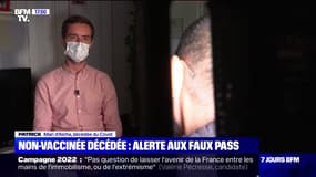 "C'est comme si c'est moi qui l'avait tuée": le mari d'une personne ayant un faux pass sanitaire et morte du Covid-19 témoigne