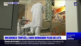 Hauts-de-France: face à l'augmentation du taux d'incidence, l'ARS demande plus de lits