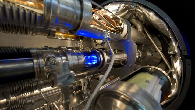 Le Grand collisionneur de Hadrons (LHC) du CERN. 