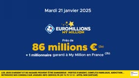 FDJ : 86 millions d'euros sont à gagner à l'EuroMillions aujourd'hui, tentez votre chance 