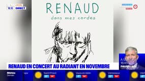 Renaud en concert au Radiant en novembre