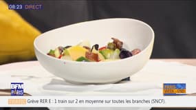 A table avec Babette : Cocotte de légumes oubliés à la créme safranée, lard et saucisse rôtis - 11/01