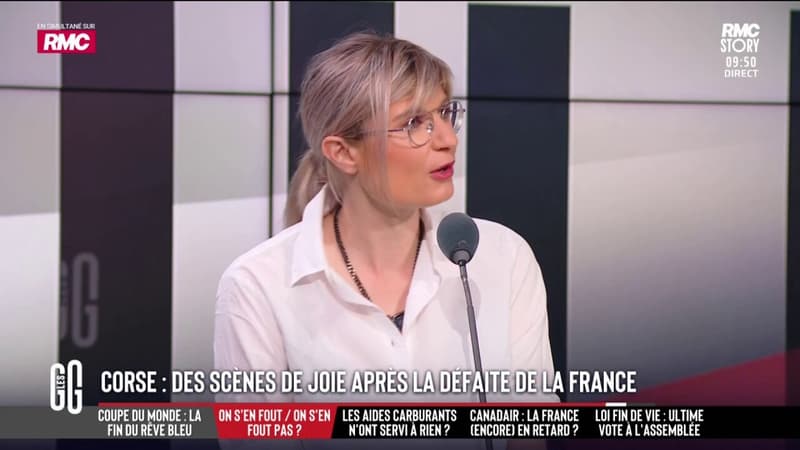 Des scènes de joie en Corse après la défaite de l'équipe de France