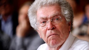 L'ex-ministre de l'Intérieur et avocat Pierre Joxe, pendant l'assemblée générale de l'association française des magistrats de la jeunesse et de la famille, le 2 juin 2012