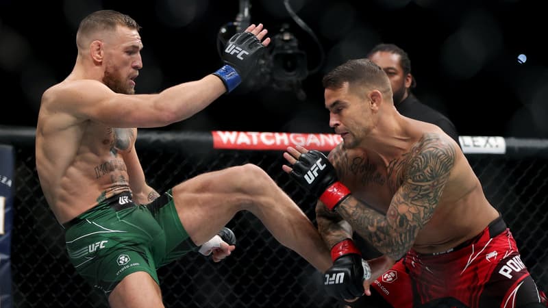 UFC: blessé, McGregor perd sa belle contre Poirier et finit sur une civière