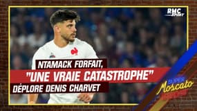 XV de France : Ntamack forfait, "une catastrophe, c'est ton vrai leader" déplore Charvet