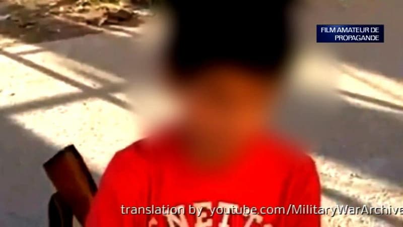 Un enfant se présentant comme venant de Strasbourg et étant à Racca en Syrie.