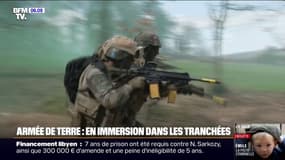 Armée de terre: BFMTV en immersion au cœur d'un exercice dans les tranchées 