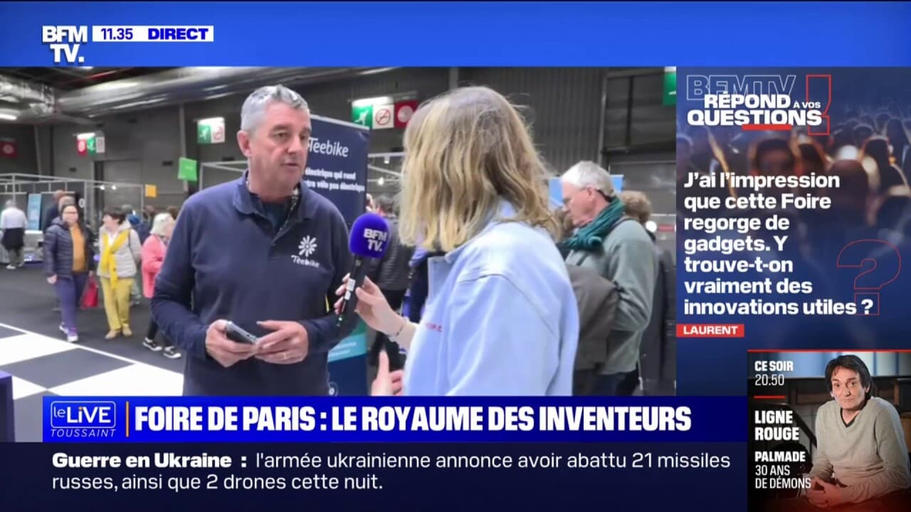 Trouveton vraiment des innovations utiles à la foire de Paris? BFMTV