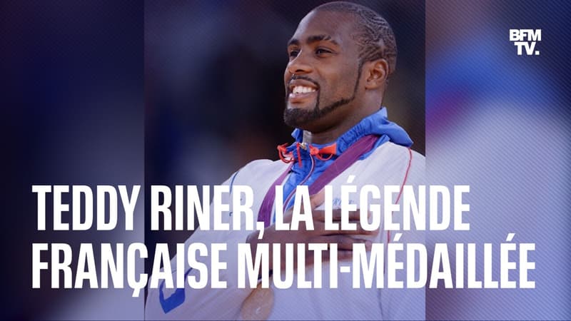 Teddy Riner, la légende française multi-médaillée