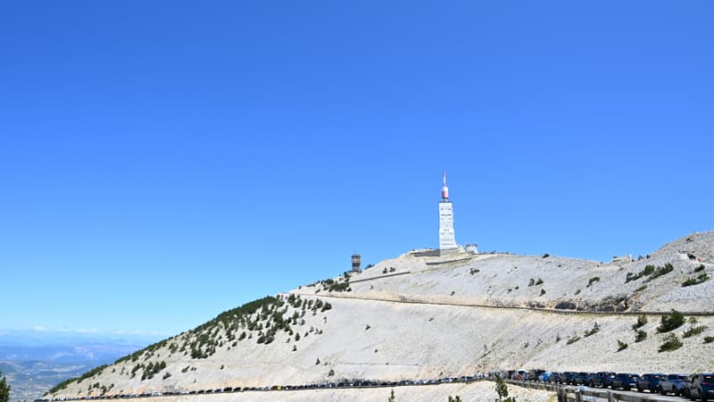Le Mont Ventoux lors de la 16e etape du Tour de France le 22 juillet 2025 2287055