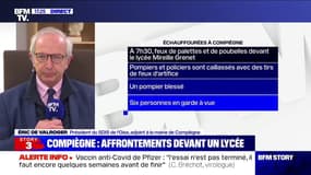 Compiègne: le pompier blessé par un tir de mortier "est sorti de l'hôpital", selon le président du SDIS de l'Oise