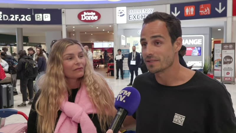 "Je ne le souhaite à personne franchement": des Français rapatriés du Moyen-Orient racontent leur périple de plus de 24 heures en bus et en avion