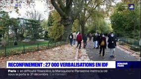 Reconfinement: 27.000 personnes verbalisées en Île-de-France