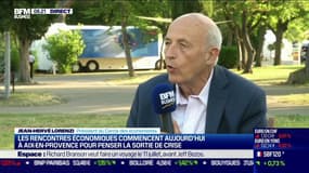 Jean-Hervé Lorenzi (Président du Cercle des économistes): "On a passé 40 ans sur la théorie du ruissellement qui a eu ses vertus. (Aujourd'hui), il y a une rupture (idéologique) et on va dans l'inconnu intellectuel"