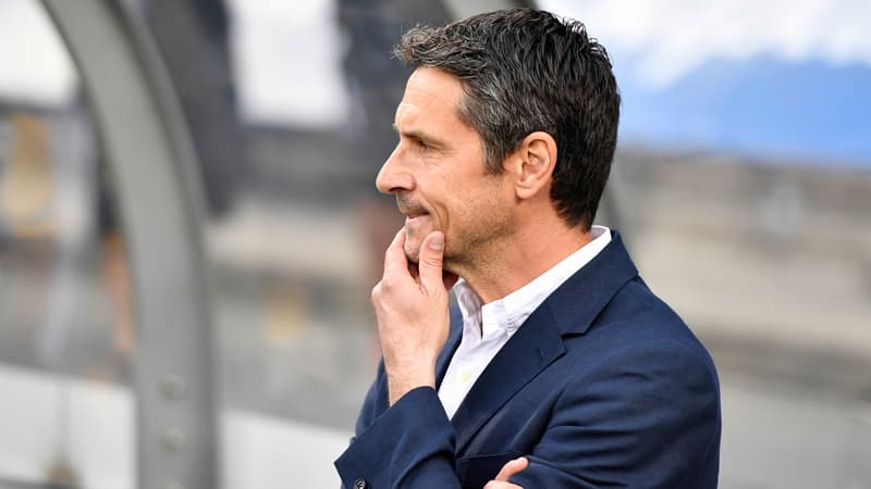 Rémi Garde sur le banc de l'Impact de Montréal, le 13 juillet 2019