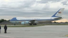 Le président américain Donald Trump est arrivé à Paris 