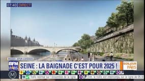 A Paris, cinq sites retenus pour accueillir la baignade dans la Seine d'ici 2025