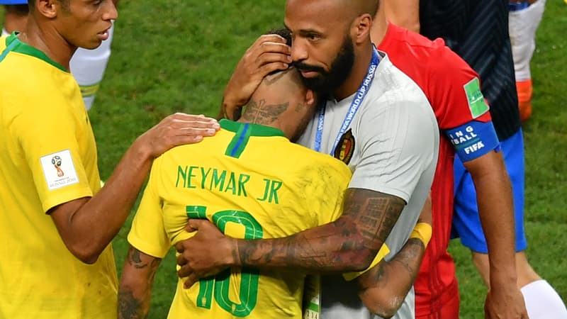 Neymar et Thierry Henry