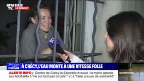 "On a mis des bougies pour l'éclairage": Certains habitants de Crécy-la-Chapelle ont fait le choix de rester dans leur domicile malgré la montée des eaux