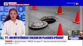 Seine-et-Marne: un mystérieux voleur de plaques d'égout