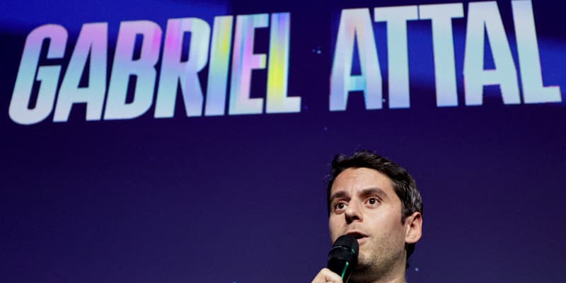 Gabriel Attal à Paris le 27 janvier 2026