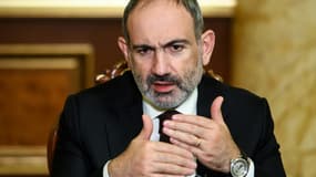 Le Premier ministre arménien Nikol Pachinian le 6 octobre 2020