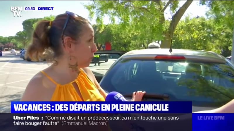 Vacances: des départs en pleine canicule