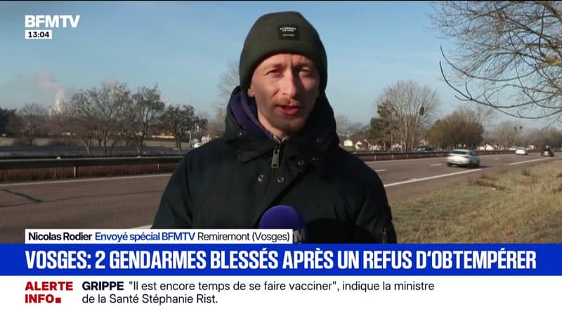 Deux gendarmes renversés et blessés après un refus d'obtempérer