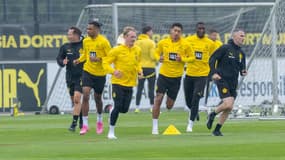 Le Borussia Dortmund à l'entraînement, le 10 juin 2025