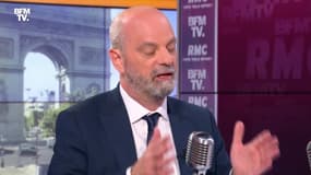 Jean-Michel Blanquer face à Apolline de Malherbe en direct - 13/05