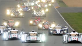Les 24 heures du Mans le 22 juin 2013.