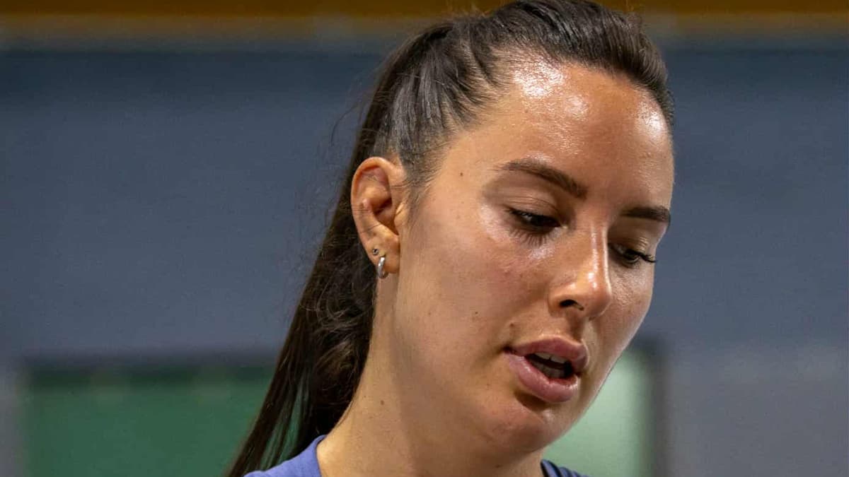 Tennis - Océane Dodin au tournoi de Reims, le 2 octobre 2025