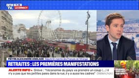 : Retraites : les premières manifestations (2/3) - 05/12
