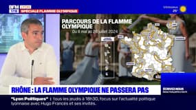 Yann Cucherat "regrette" que la flamme olympique ne passe pas dans le Rhône