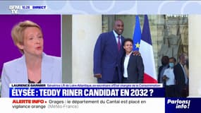 "Je serais très heureuse que nous puissions accueillir Teddy Riner": Laurence Garnier (LR) réagit aux propos du judoka qui dit "ne fermer aucune porte" quant à un potentiel avenir en politique
