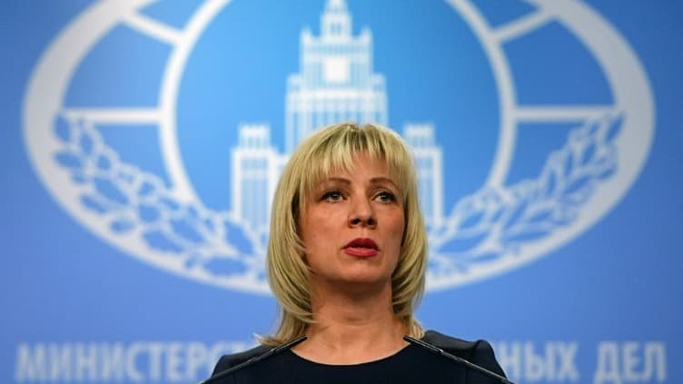 La porte-parole de la diplomatie russe, Maria Zakharova.