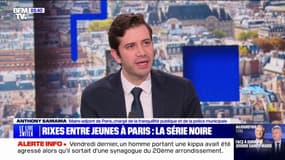 Rixes entre jeunes à Paris: "On voit depuis trois, quatre ans des rixes qui se multiplient", affirme Anthony Samama, maire-adjoint de Paris