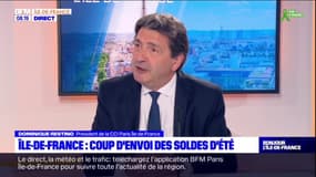 Le président de la CCI Paris-Île-de-France revient sur le coup d'envoi des soldes d'été