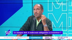 Robert Sebbag : "À l'extérieur, le risque est minime. D'un point de vue sanitaire, c'est inutile et ça n'apporte rien"