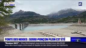 Fonte des neiges: le lac de Serre-Ponçon sera plein cet été