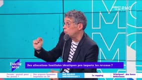 Des allocations familiales identiques peu importe les revenus : "L'Etat n’a plus d’argent, il faut donc réserver le peu qu'il nous reste à ceux qui en ont besoin" déclare Thierry Moreau. 