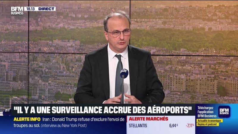 Grande Interview - Philippe Pascal (Groupe ADP) : Les aéroports, des cibles pour l'Iran ?  - 02/03