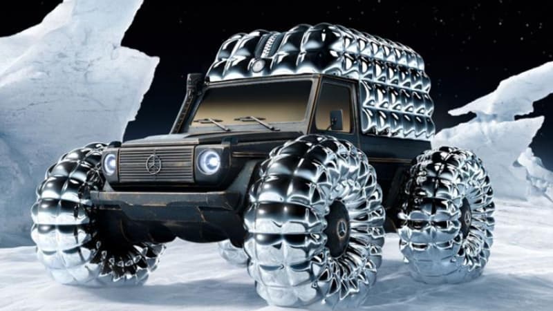 Mercedes-Benz et Moncler présentent la Mondo G, un concept-car hors norme