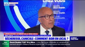 Législatives: Eric Ciotti (LR) dénonce des "erreurs majeures" dans la gestion de la transition écologique