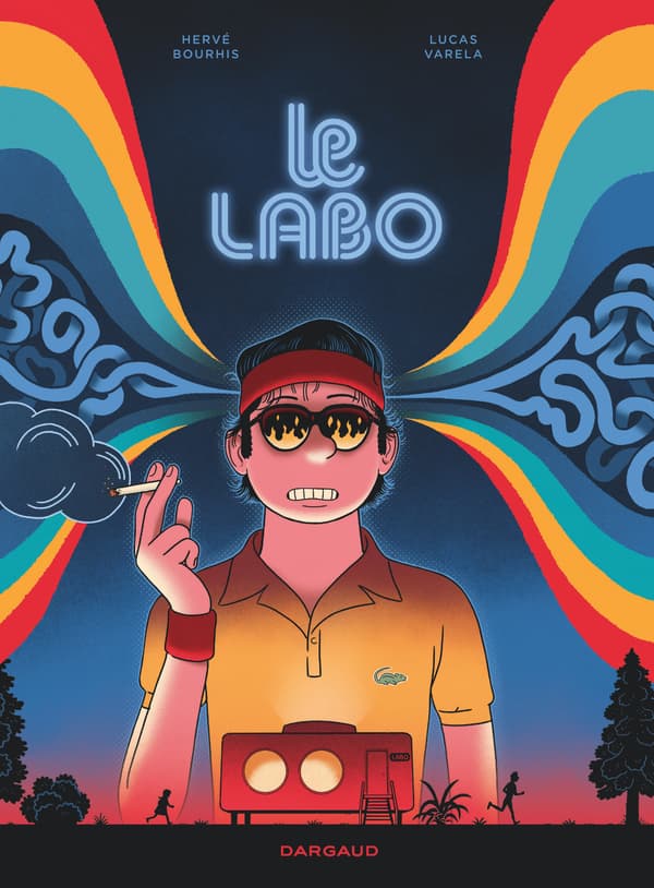 Couverture de l'album "Le Labo" de Hervé Bourhis et Lucas Varela